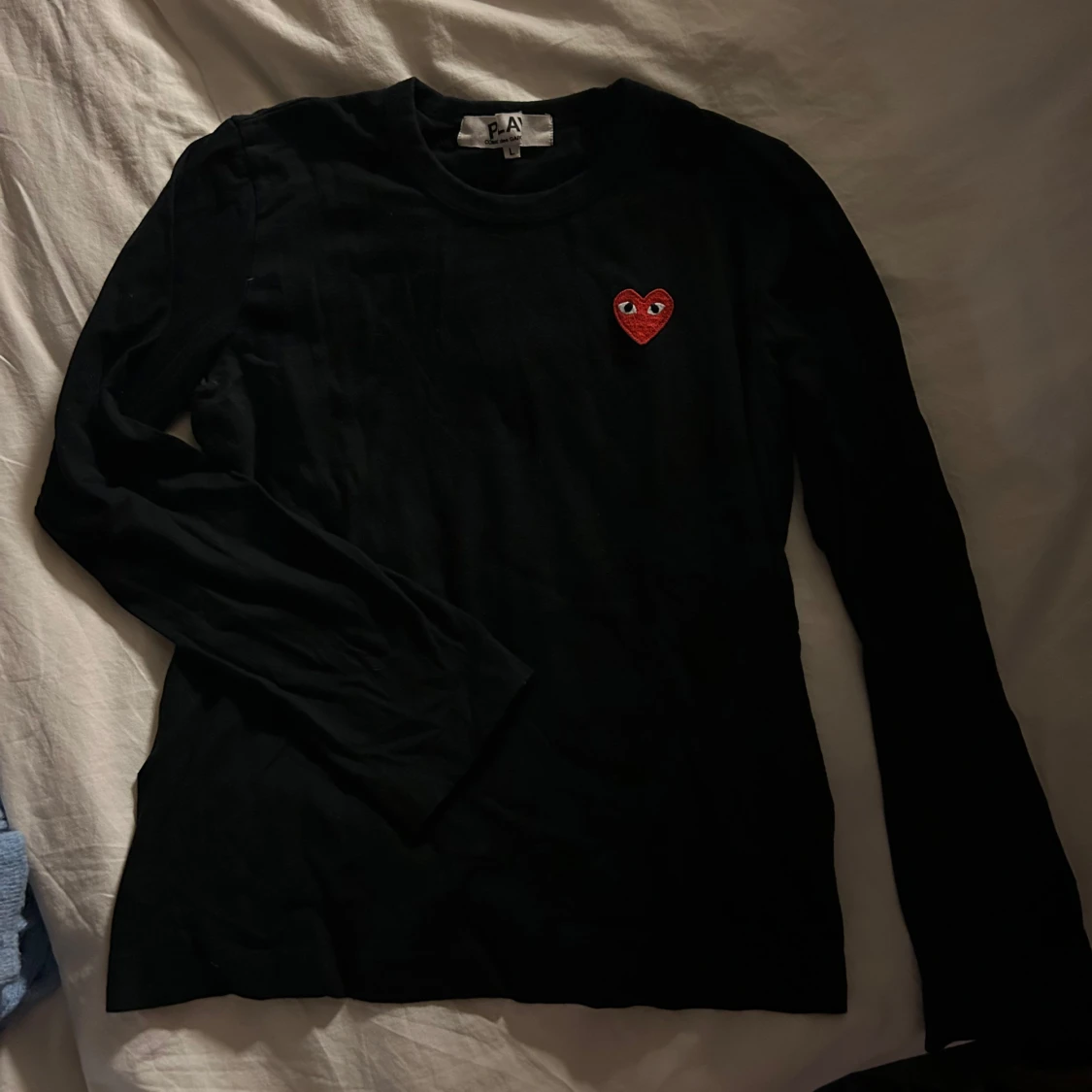 Svart långärmad tröja från Comme des Garçons - 1