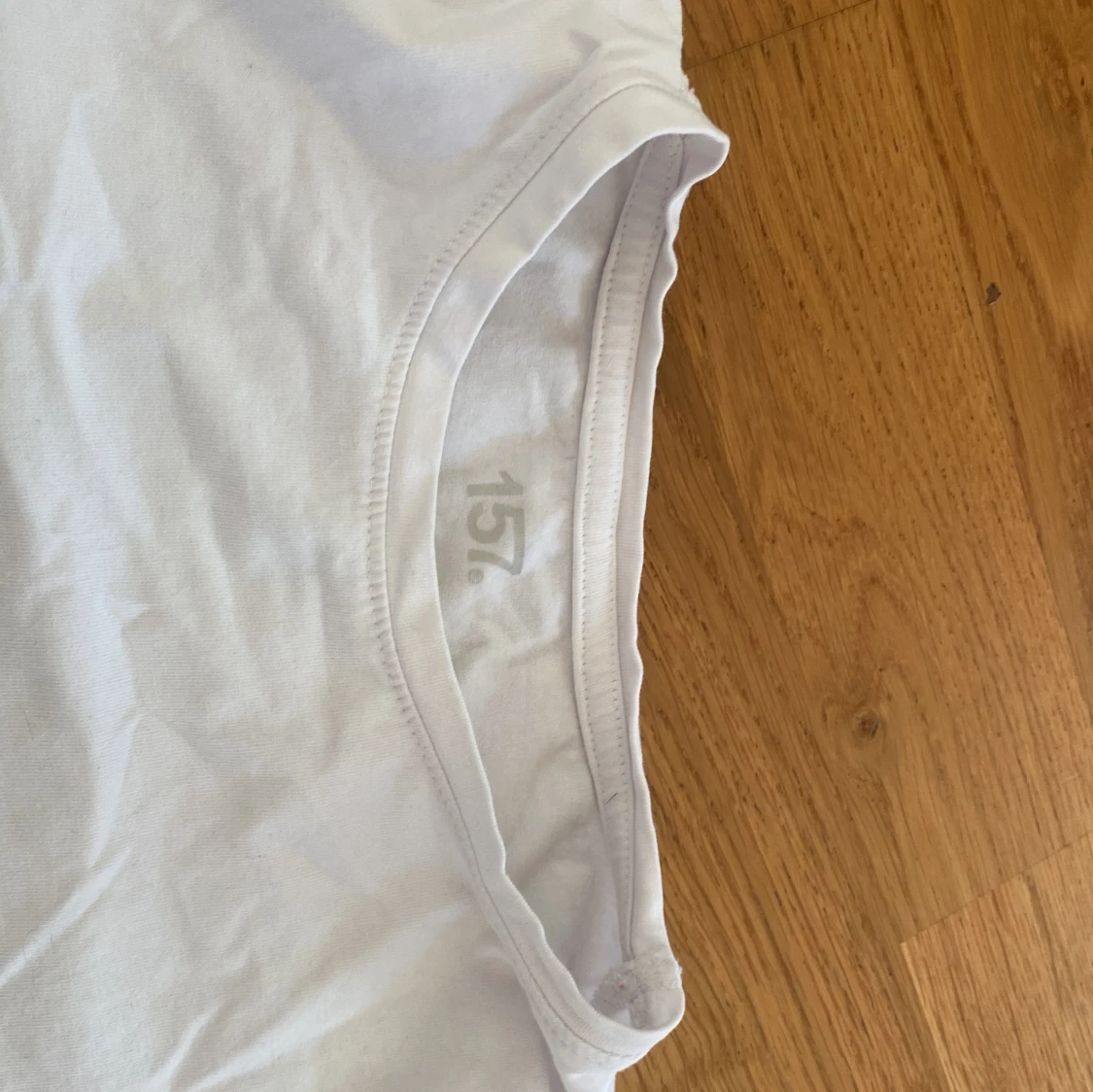 Vit kortärmad topp från 157 - 3