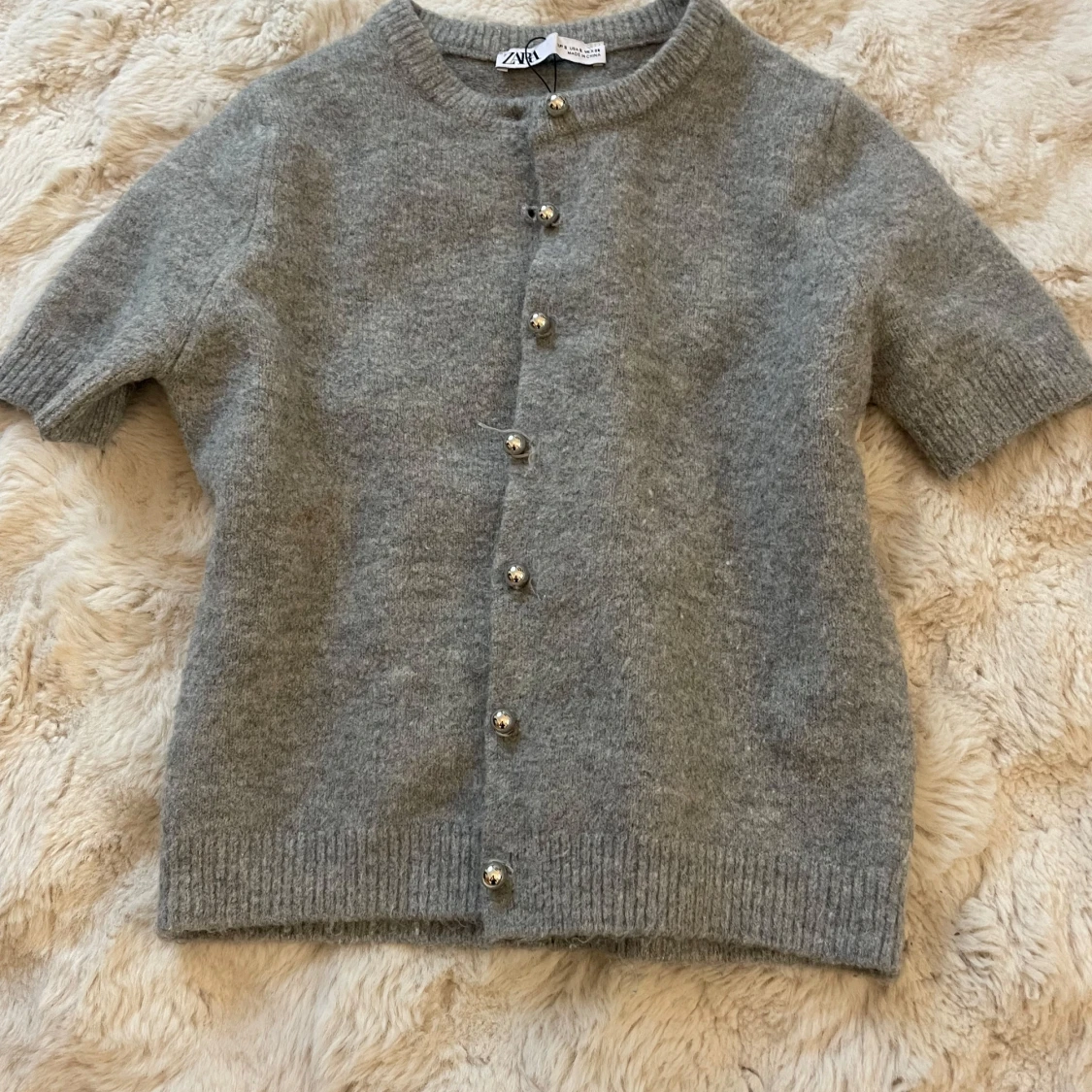 Grå kofta från Zara