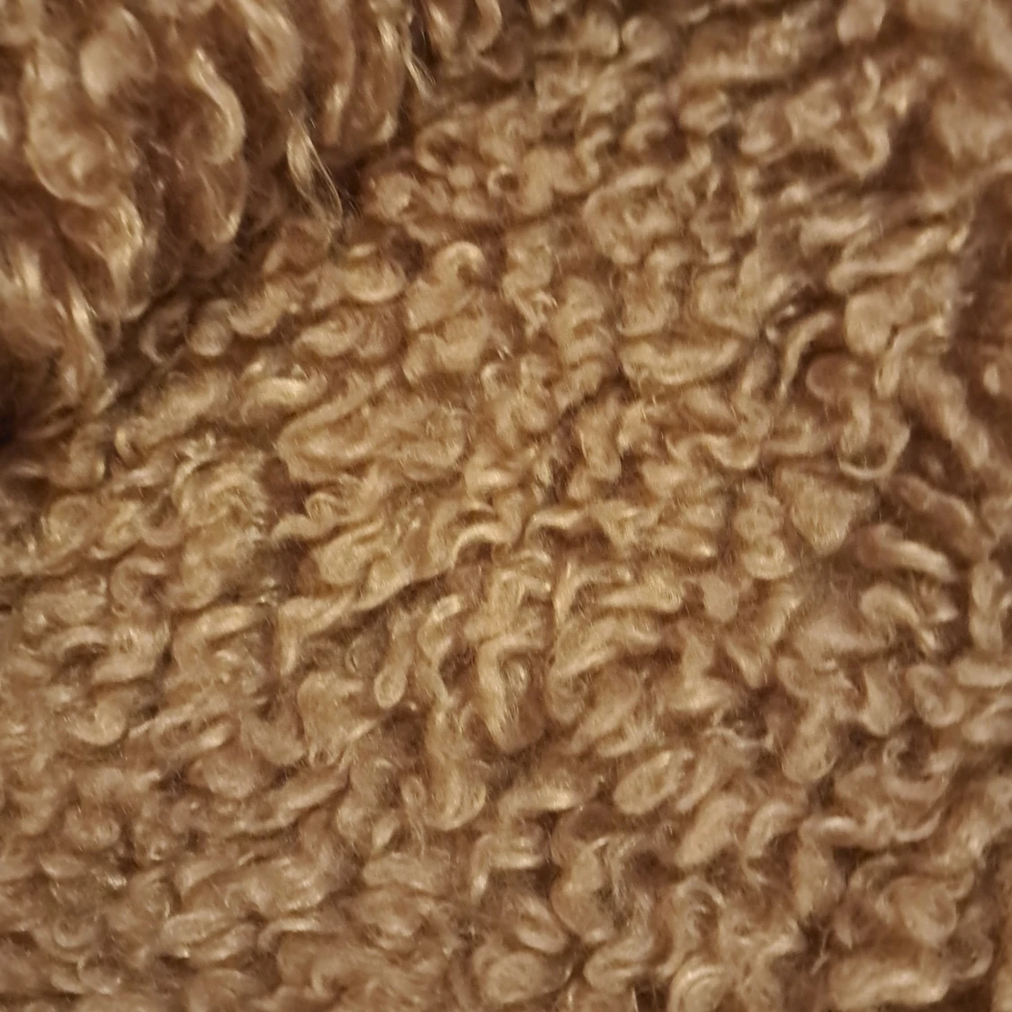 gammelrosa teddyjacka från NAKD  - 1