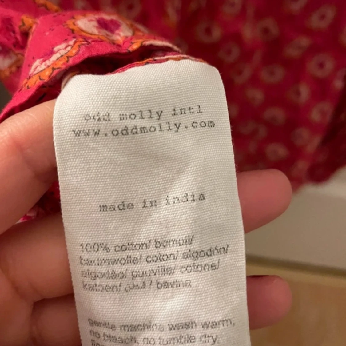 Mönstrad Odd Molly blus! - 4