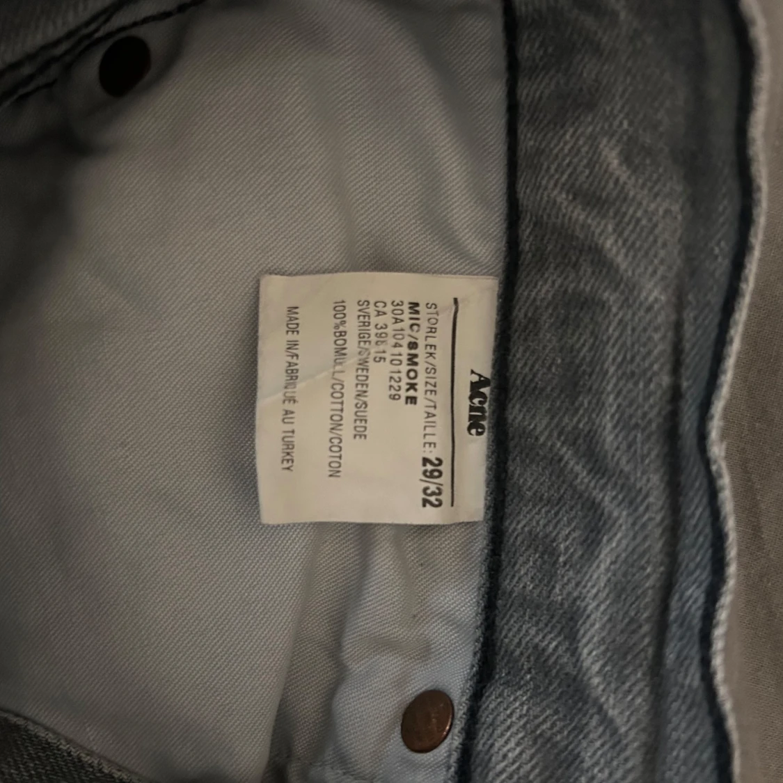 Grå jeans från Acne - 2