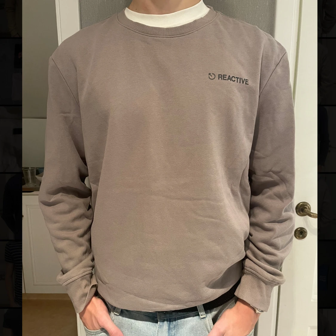 H&M Sweatshirt Grå ⭐️