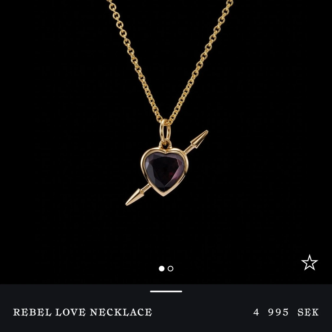 Maria Nilsdotter halsband