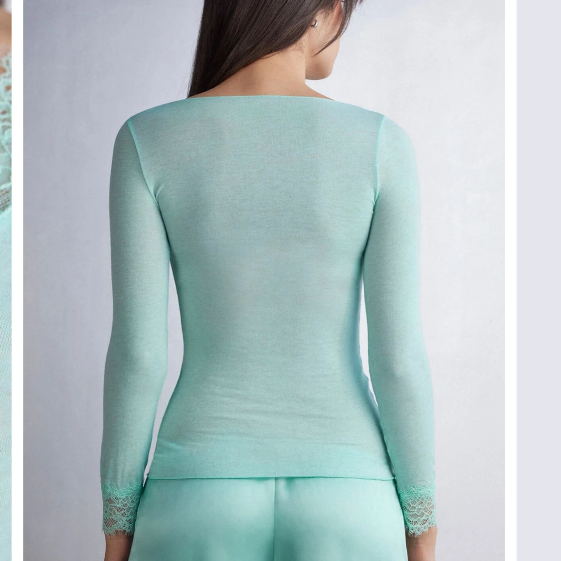 Mintgrön intimissimi tröja  - 90