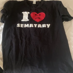 Rare custom made I heart Semetary t-shirt - Custom made alltså sälj inte dessa så ganska svåra att få tag på. Bra skick och bara använt ett fåtal gånger 