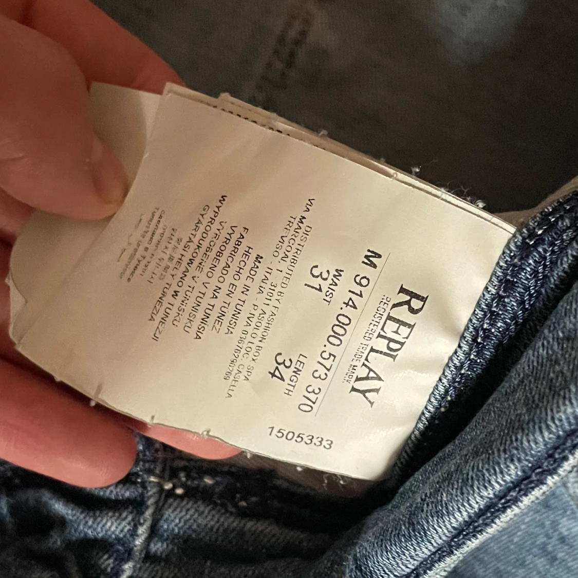 Blå jeans från Replay - 4