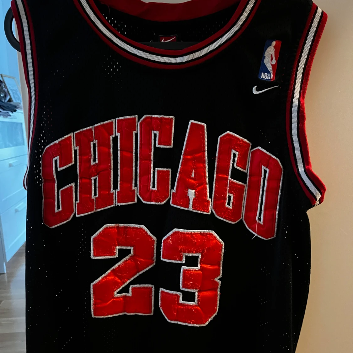 Svart Chicago Bulls basketlinne från Nike
