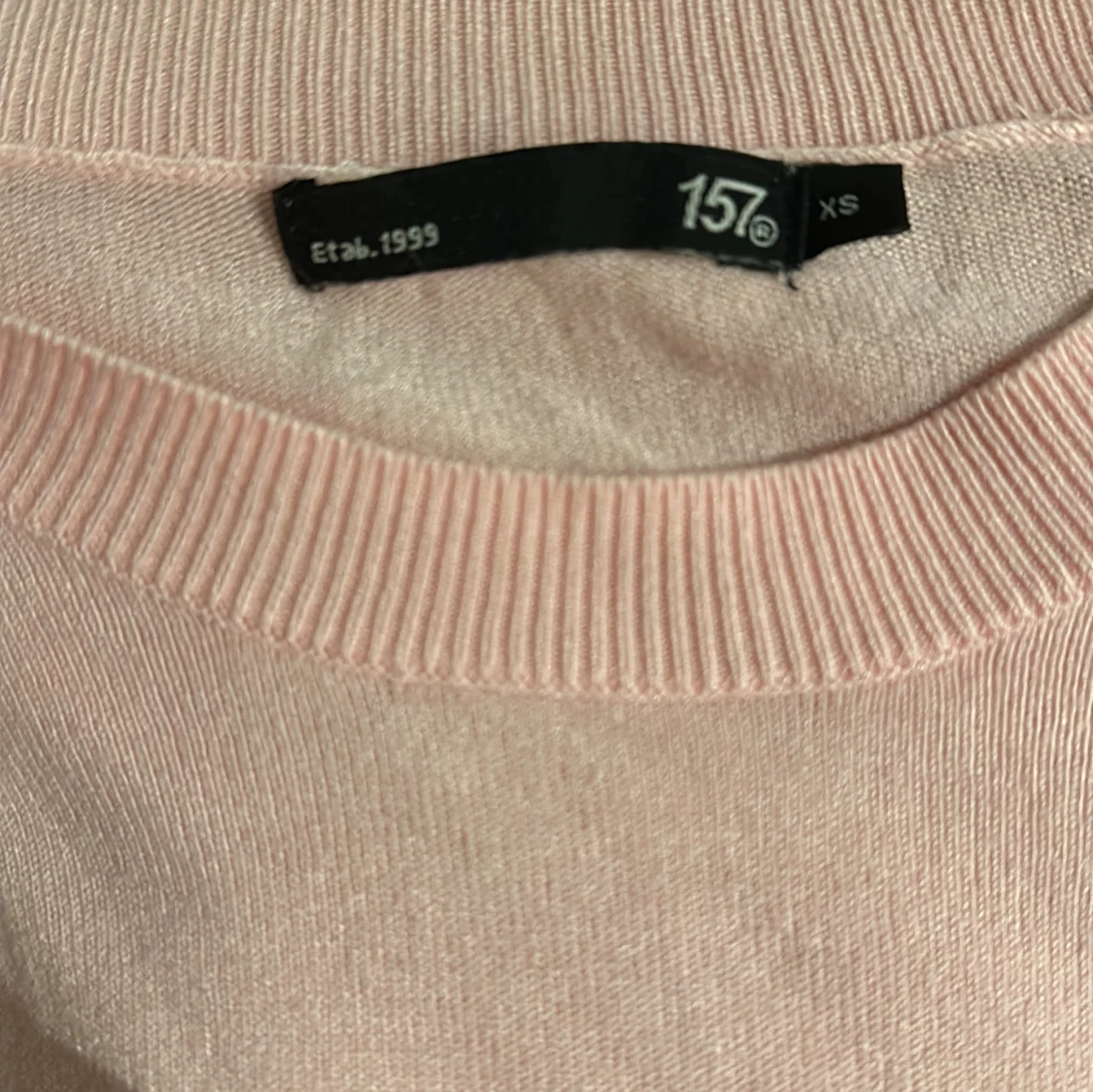 Rosa stickad tröja - 91