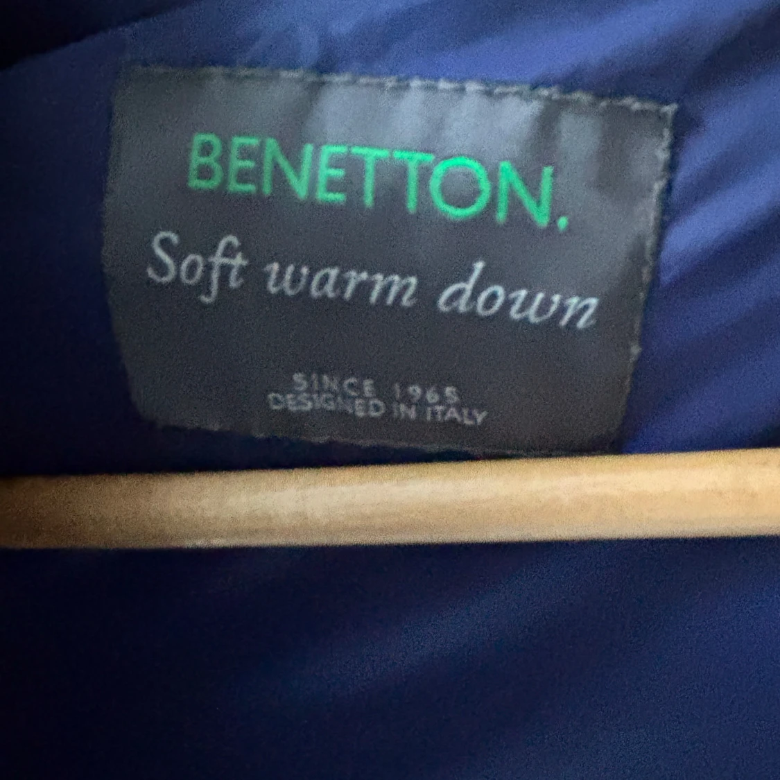 Blå dunjacka från Benetton - 92