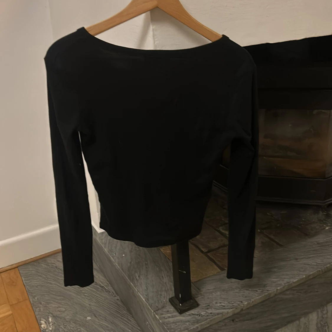 Svart långärmad topp från Zara - 90