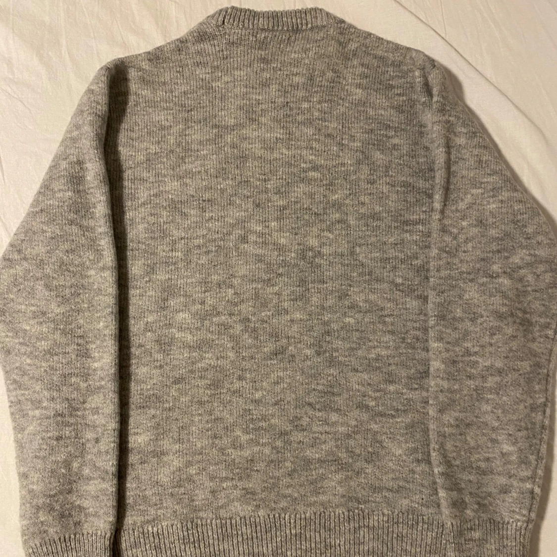 Grå stickad tröja från Zara - 1