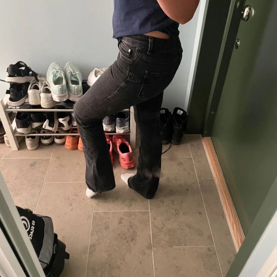 Lågmidjade jeans  - 90