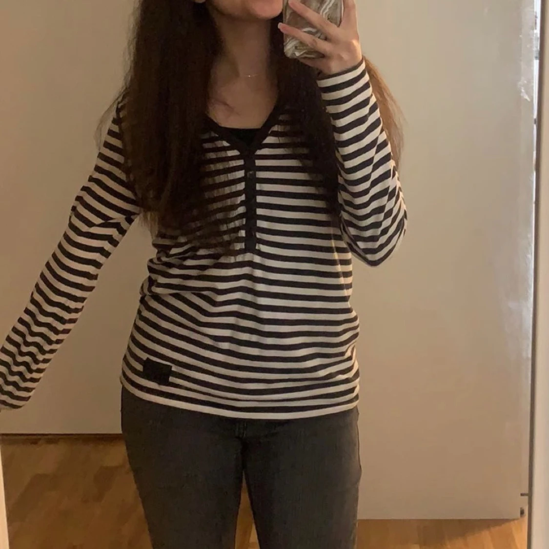 Randig långärmad tröja från G-Star RAW