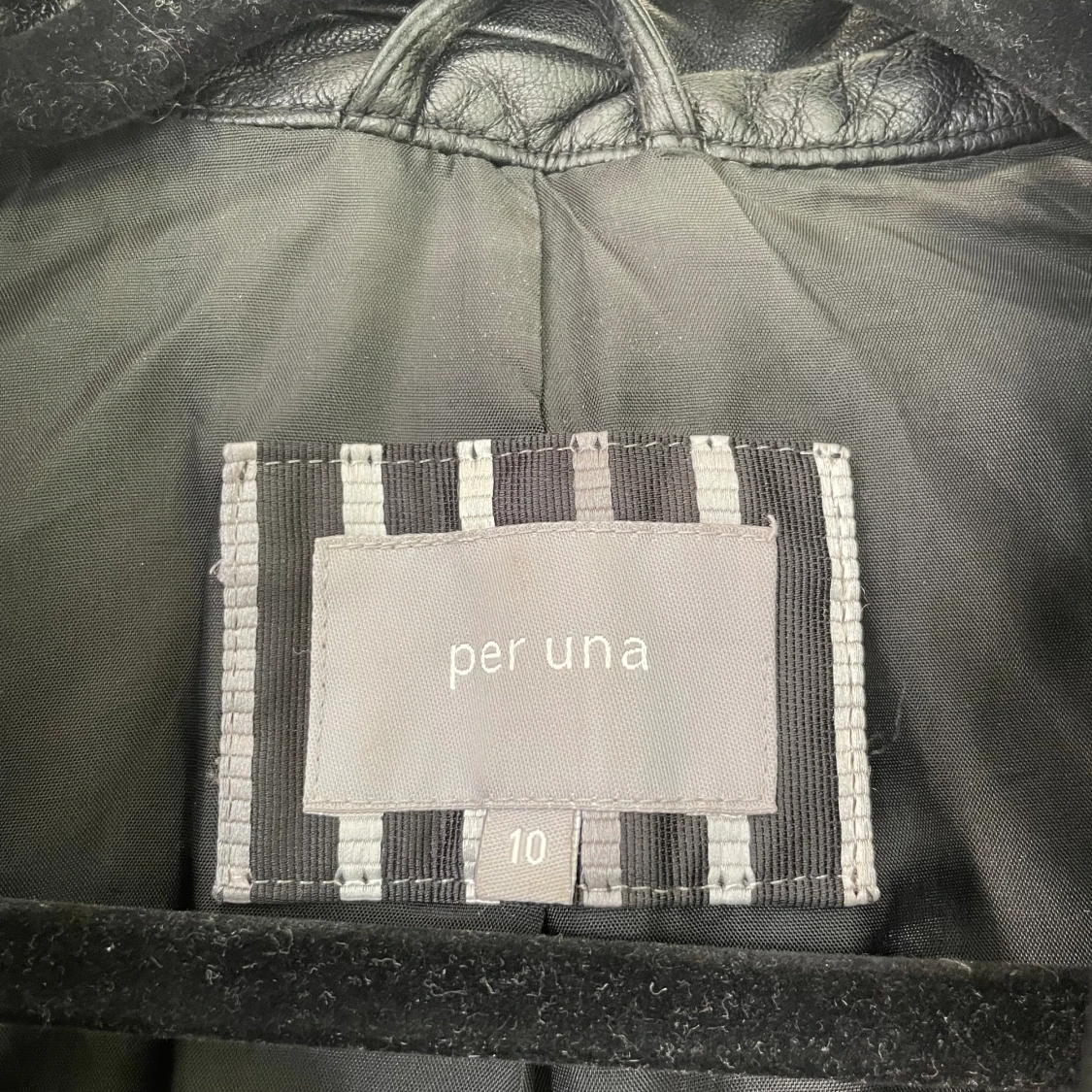 Vintage skinnkappa  - 93