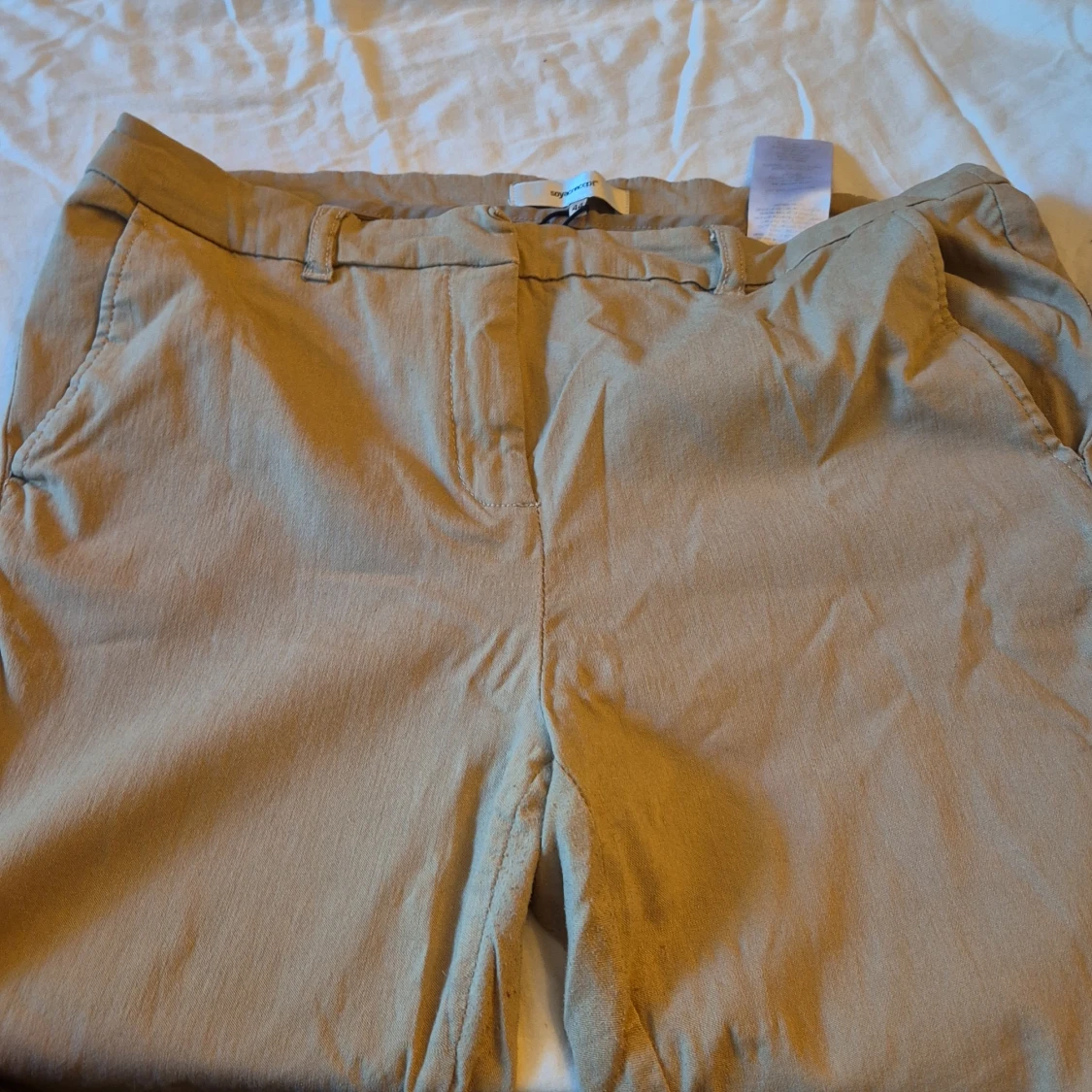 Beige byxor från Soyaconcept - 90