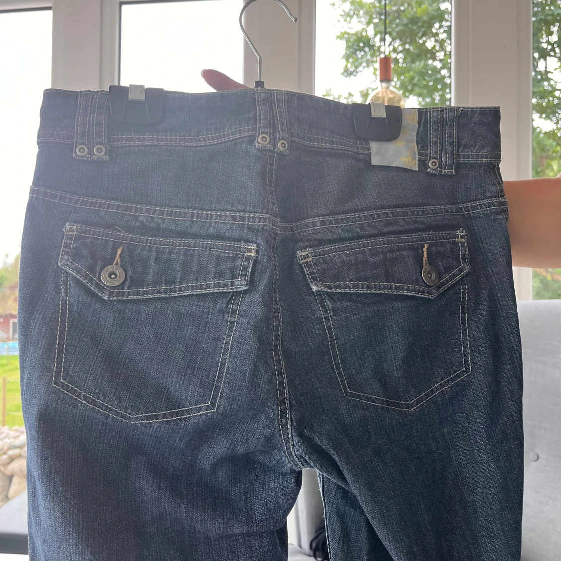 Mörkblå jeans - 91