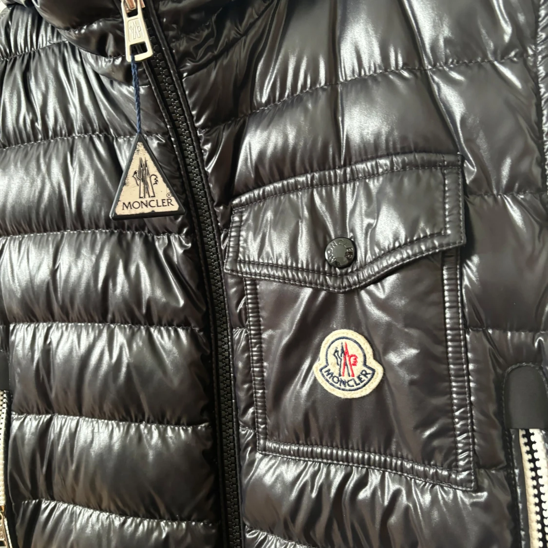 Svart dunväst från Moncler - 91