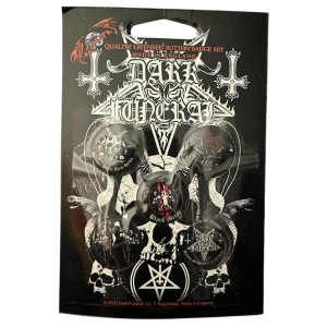 Dark Funeral Pins - 5 st Dark Funeral pins. Nypris 89kr på Bengans :) 2,4cm breda