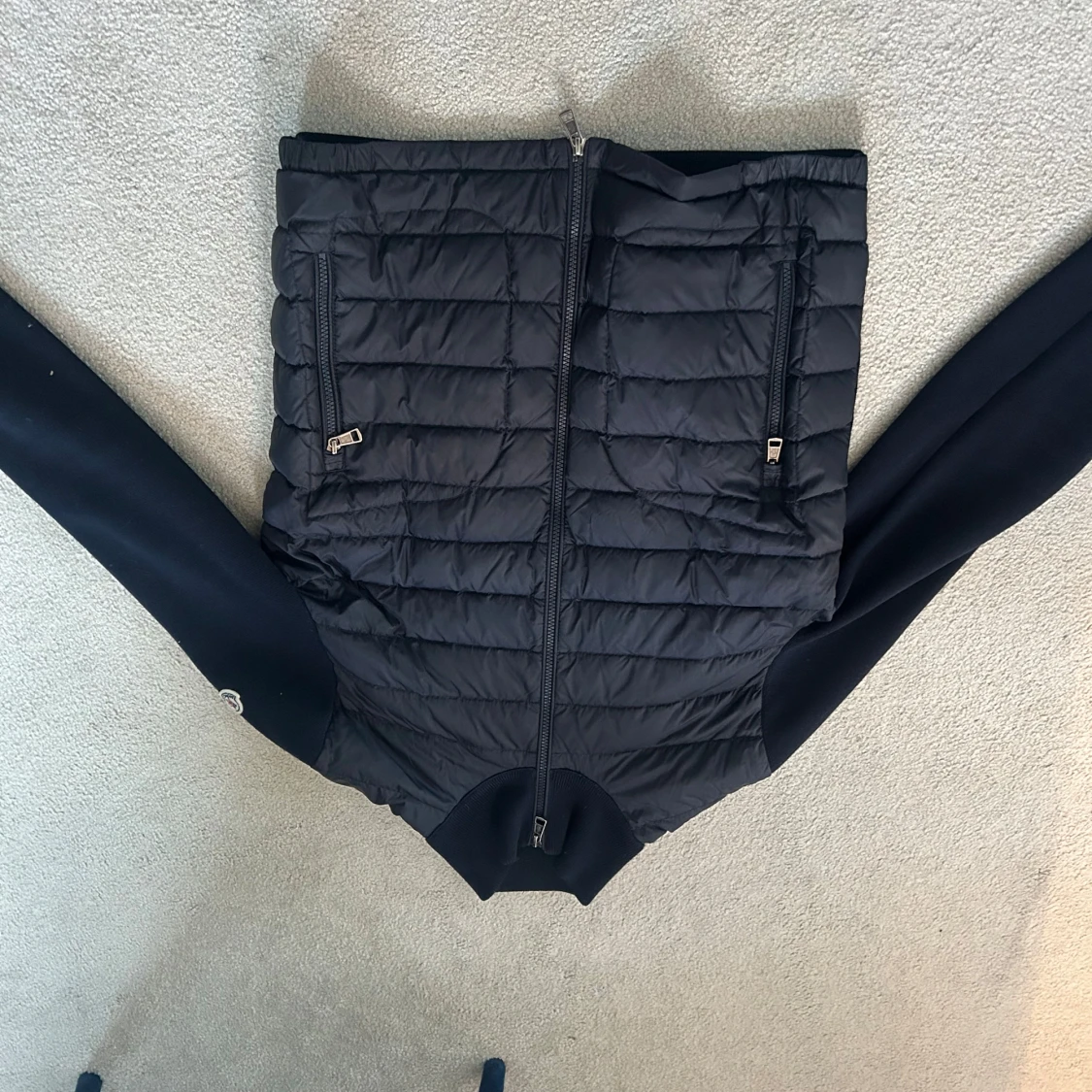 Svart jacka från Moncler - 2