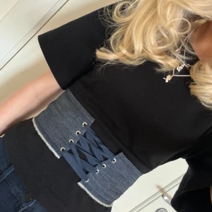 Korsett med snörning - Snygg jeansbälte/korsett med snörning framtill💞