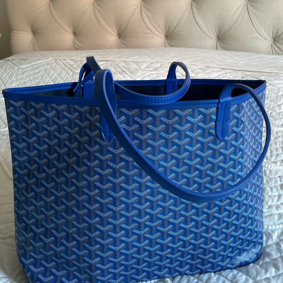 Goyard väska blå - 90