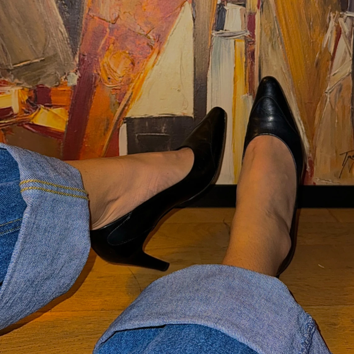 Svarta pumps från Peter Kaiser - 91