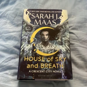 Crescent city böckerna - Säljer crescent city böckerna, första boken är en pocket köpt för 120kr säljes för 99kr. Andra boken är en inbunden bok som köptes för 280kr, säljer för 239. Köper du båda säljer jag dem tilll 339kr! 