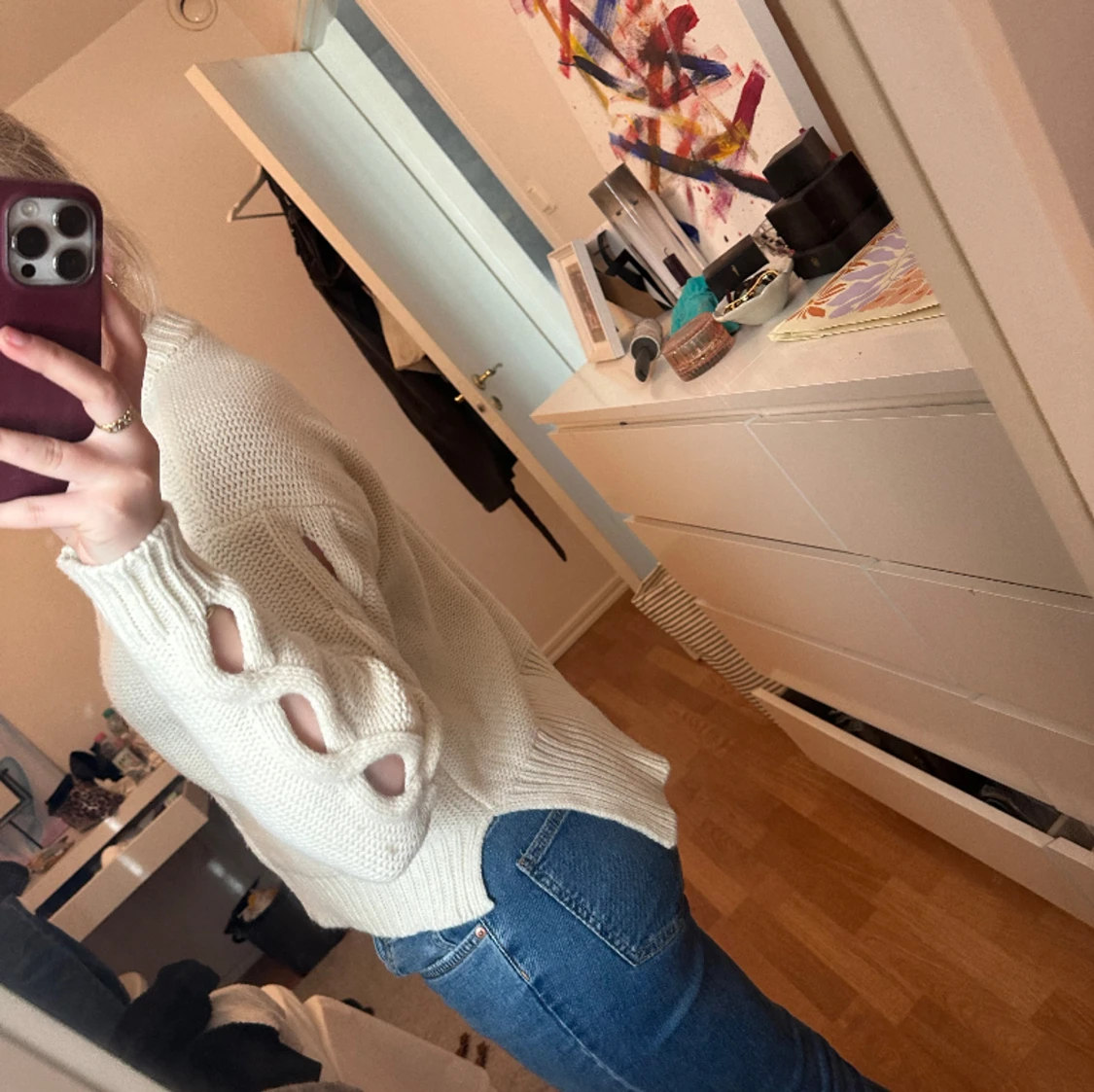 Stickad tröja  - 91