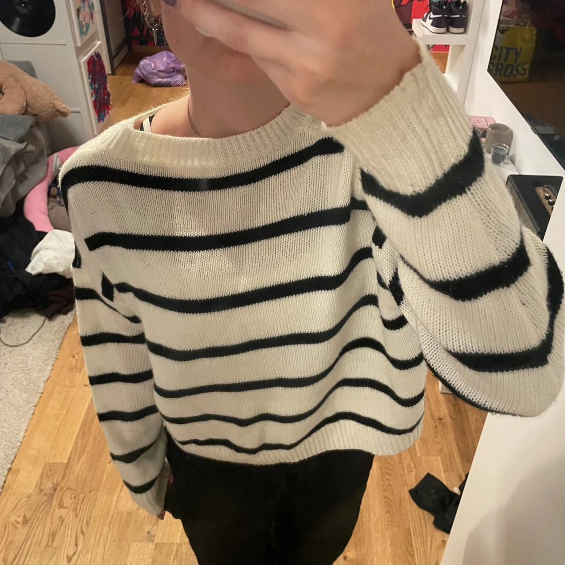 Stickad tröja  - 90
