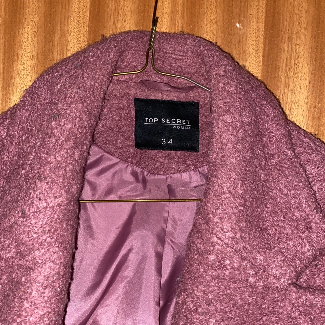 Stickad kort vår/vinter jacka  - 90