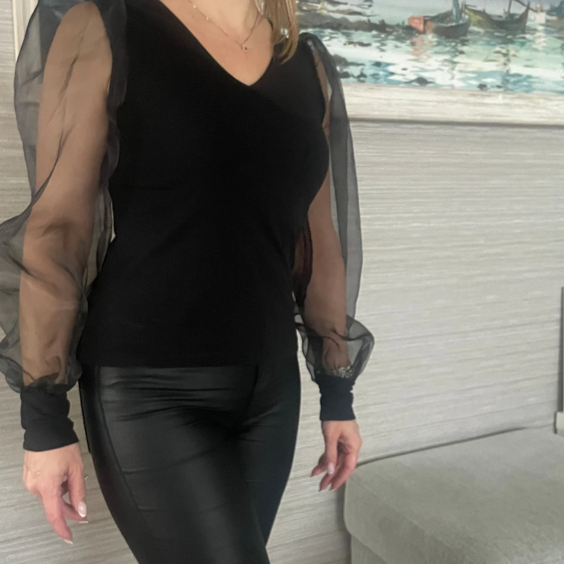 Svart topp 💕 - 90