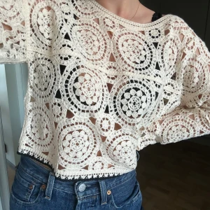 Virkad tröja  - Virkad tröja från zara, använd två gånger 