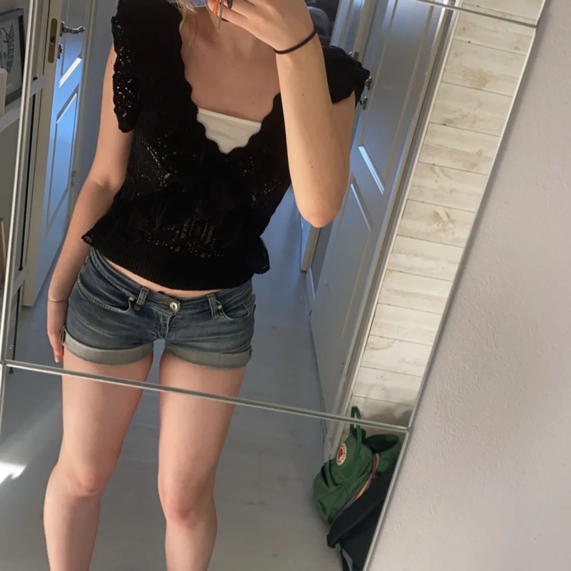 Zara volang topp - 90