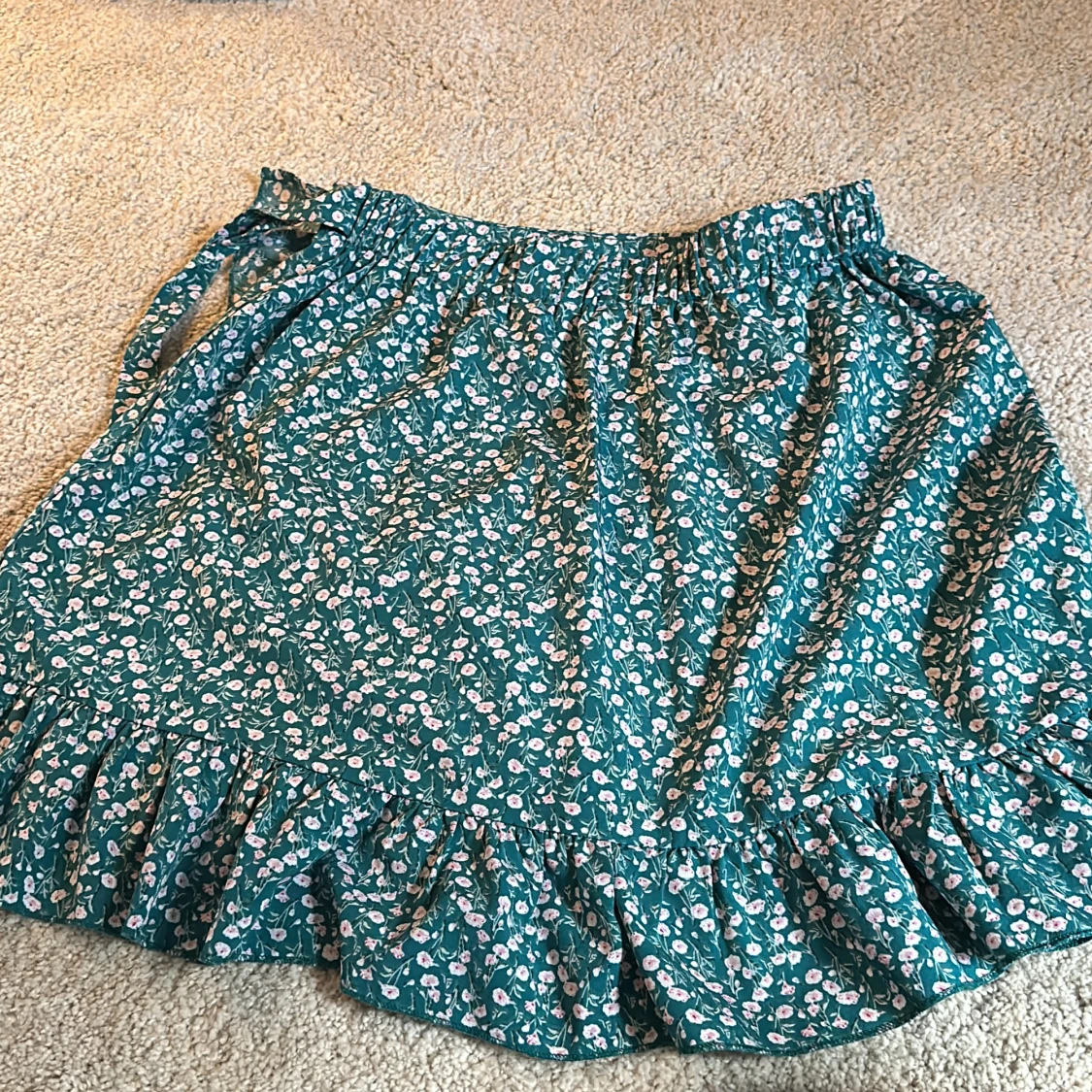 Grön möstrad omlottkjol  - 90