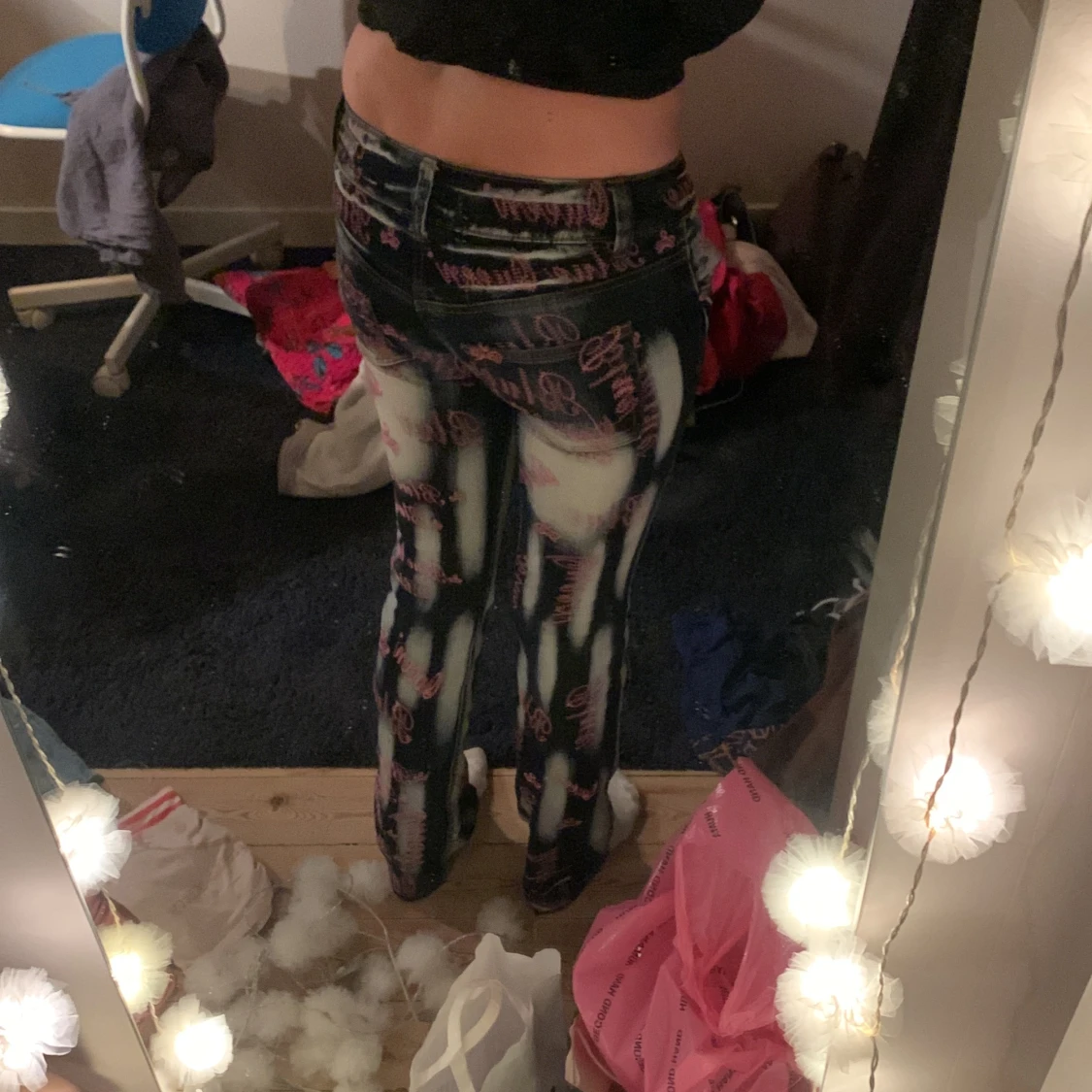 Bootcut lowwaist jeans - 90