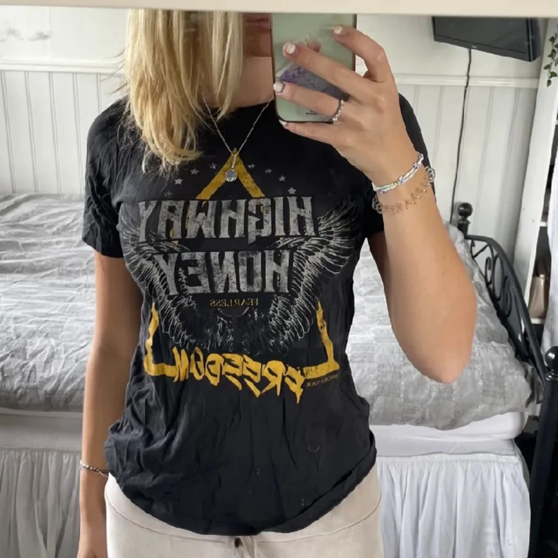 T-shirt med tryck  - 90