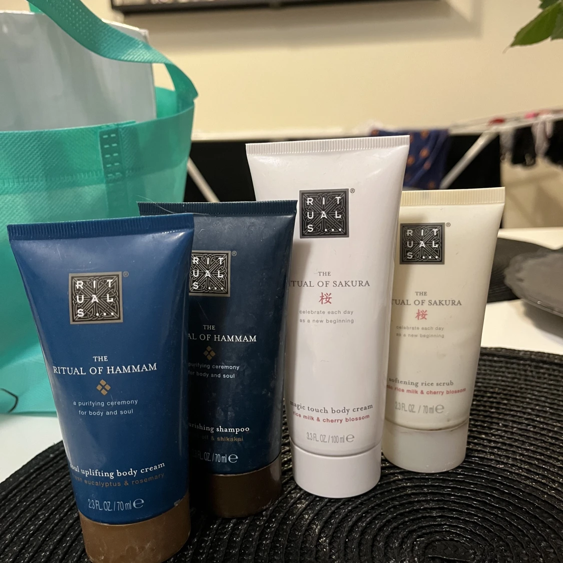 Rituals kräm,schampoo och ris skrubb - 90