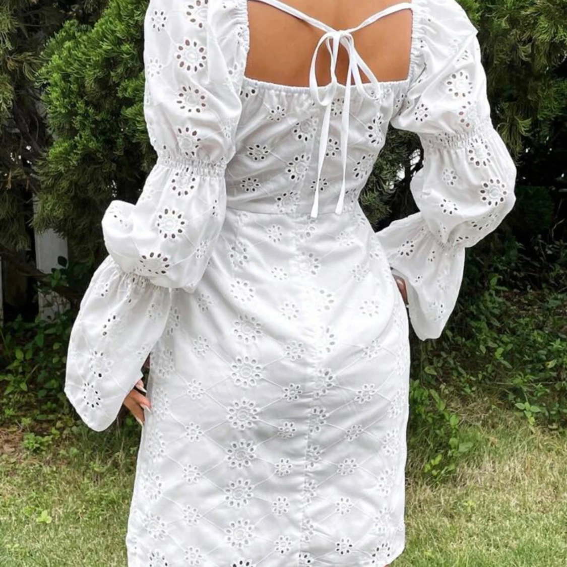 Studentklänning (vit) - 90