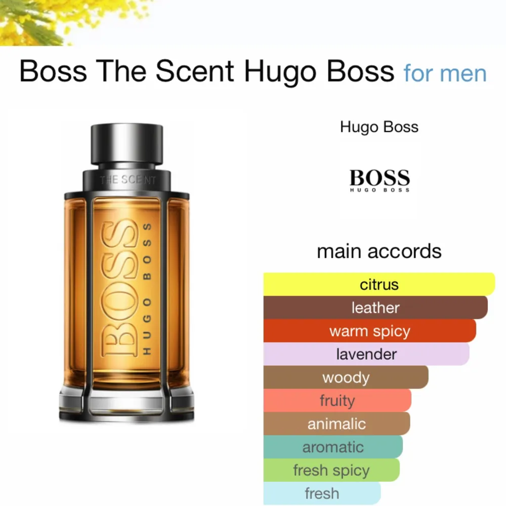 Sample flaska av Hugo boss the scent 2ml. Övrigt.