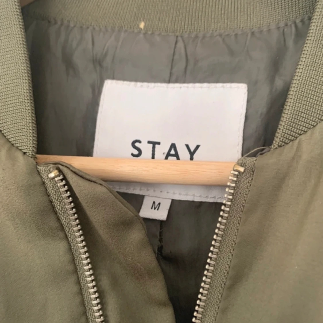 Grön bomberjacka - 91