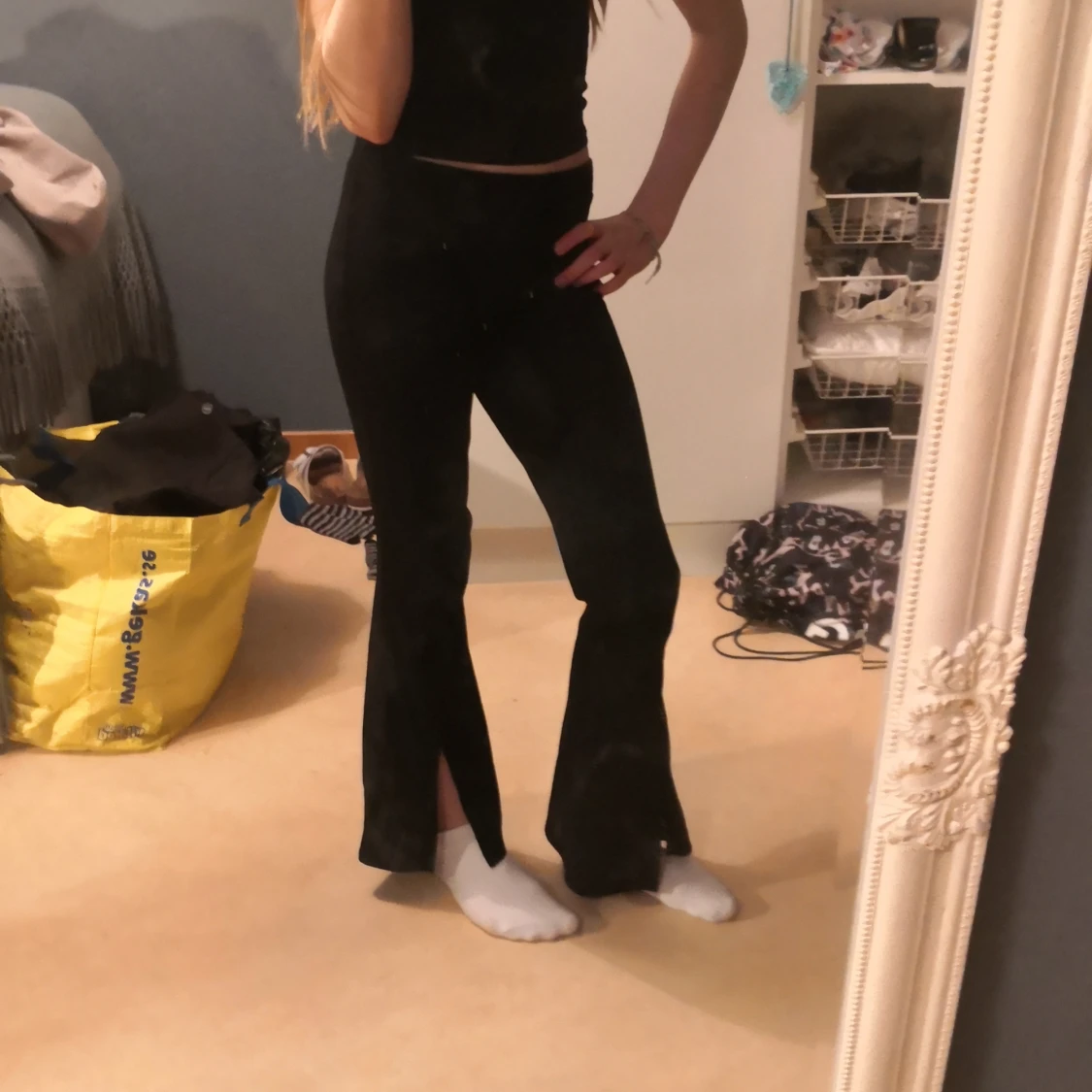 Svart byxor från Lindex  - 91