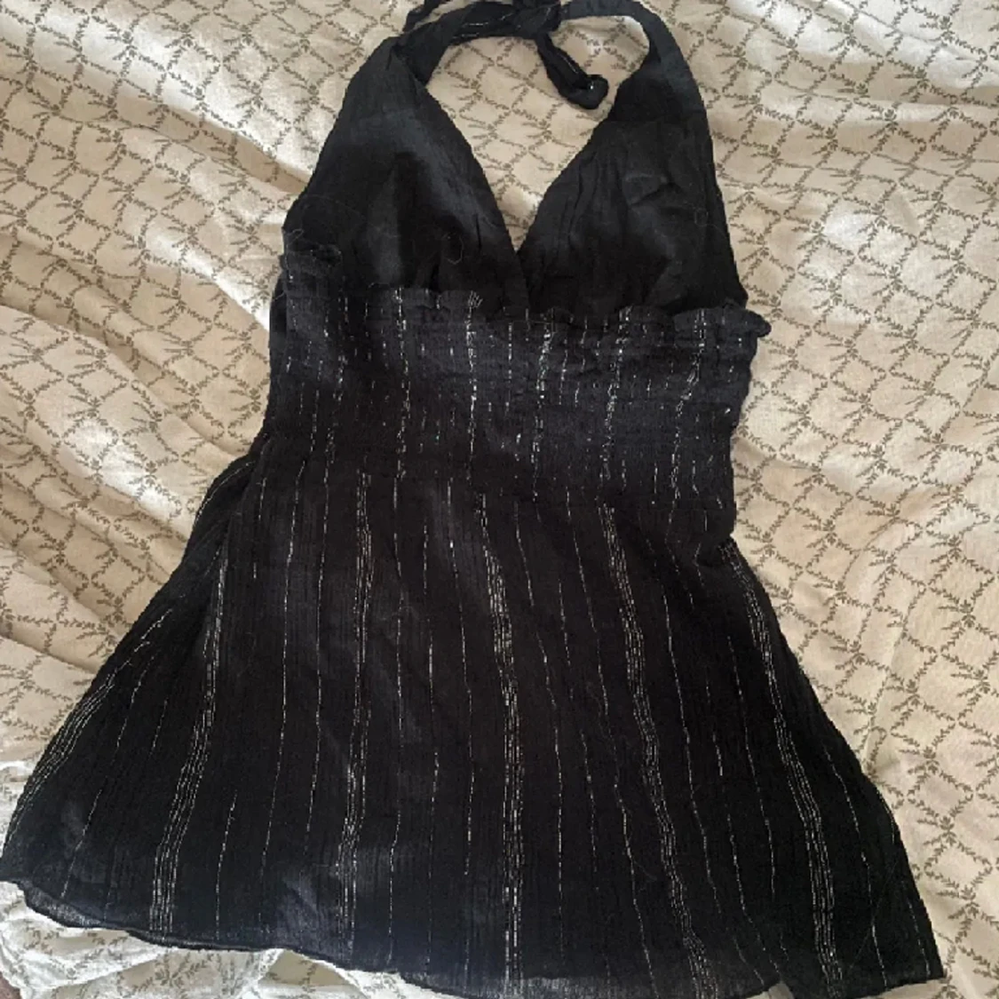 Halterneck topp - 90