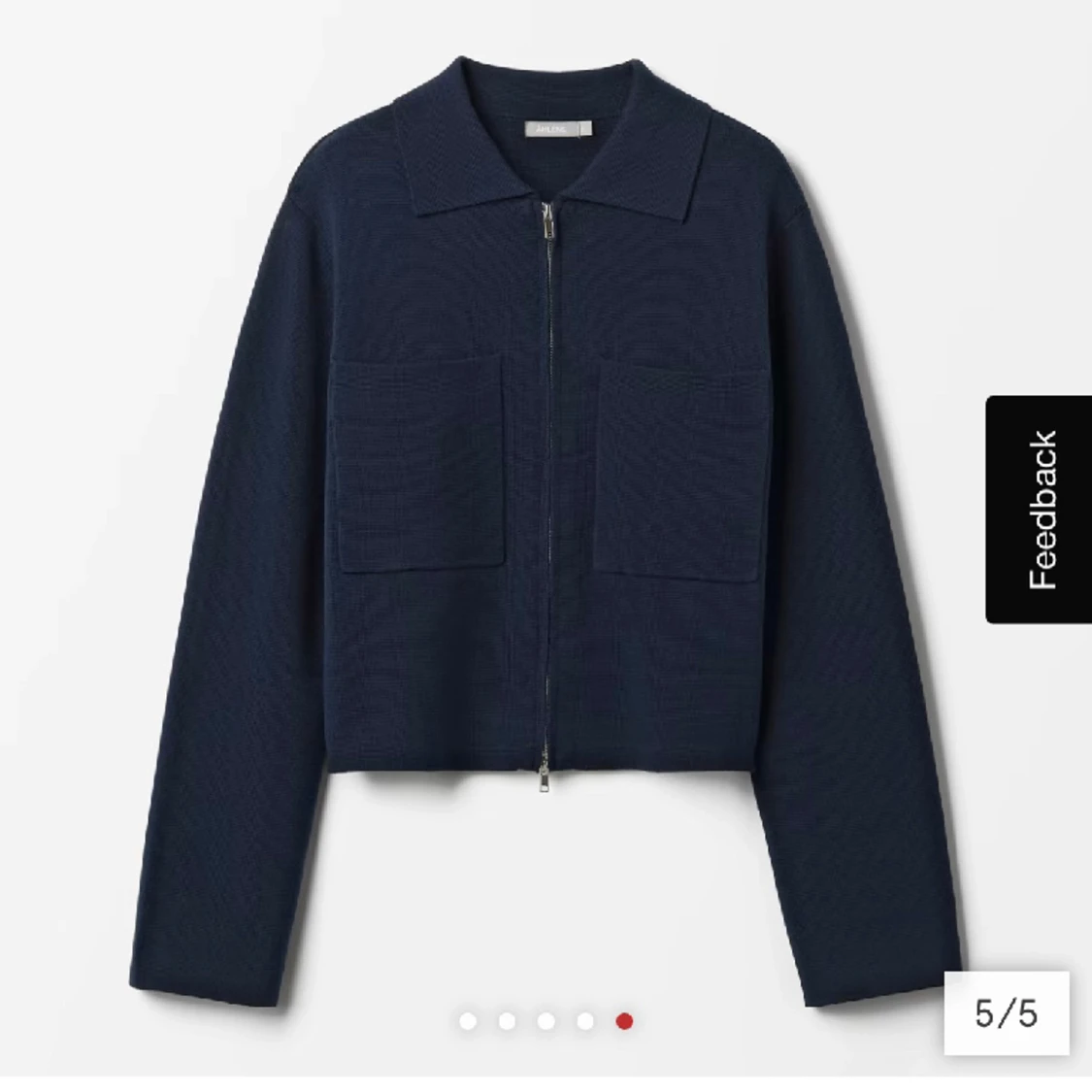 Marinblå kofta Åhléns  - 91