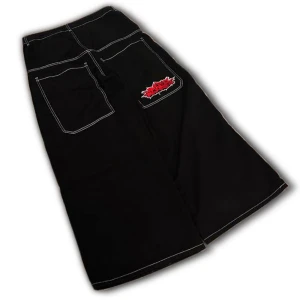 WEX WESR JEANS - WEXWEAR JEANS🤭🤭   Helt ny! Skicka dina förslag  Jeans mätt är följande:  A=41cm  B= 104,5 cm C= 33cm  D=34cm Guide för att mäta kläder i profilen 😇 Fråga gärna! 