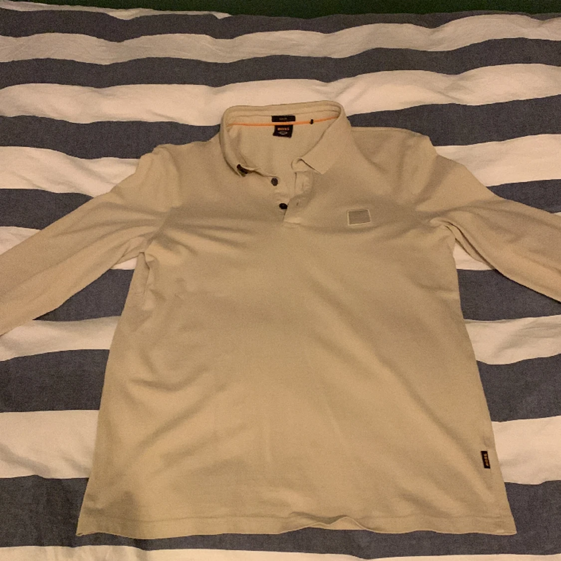 Långärmad piké från Hugo Boss