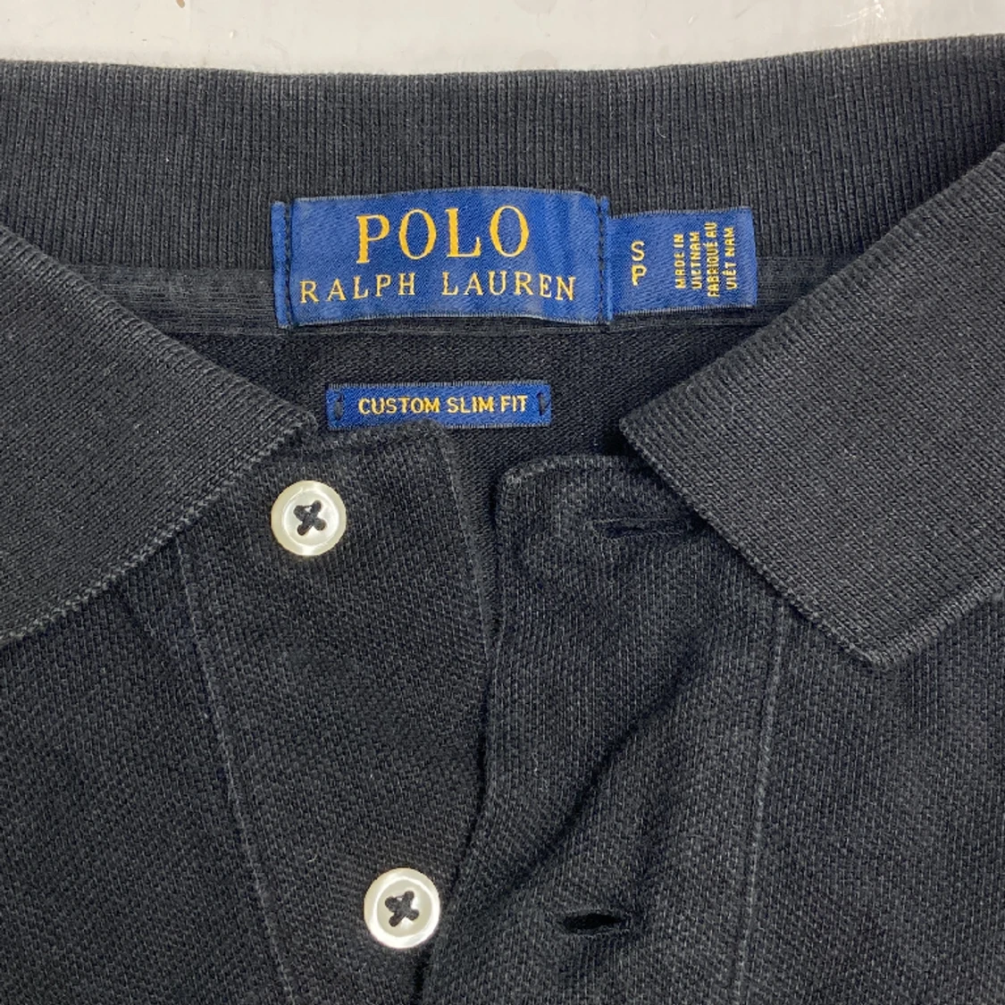 Ralph Lauren piké, Svart - 91