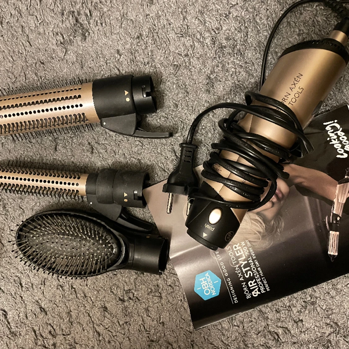 Björn Axén värmeborste - 90