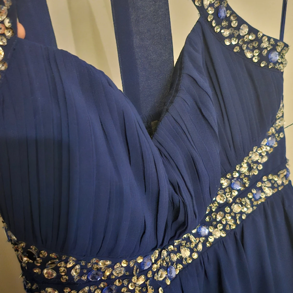 Blå fest och balklänning - 90