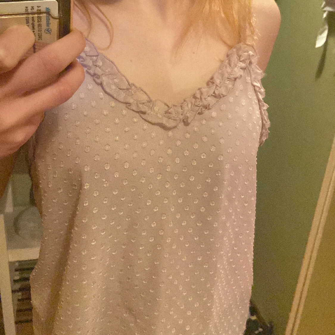 Gulligt lila linne - 91